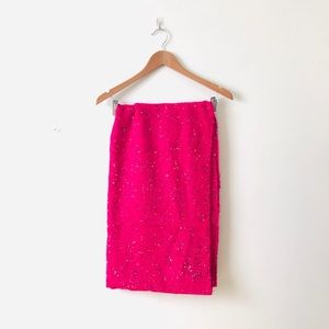 NEW Rainbow Speckle Infinity Scarf in Pink